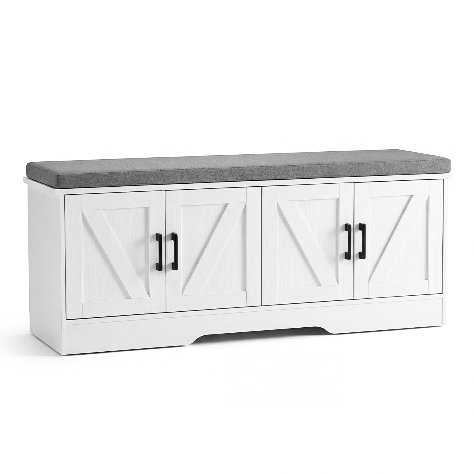 Wooden Shoe Storage Cabinet — Living Room & Entryway Organizer | 28”, 39” & 47”