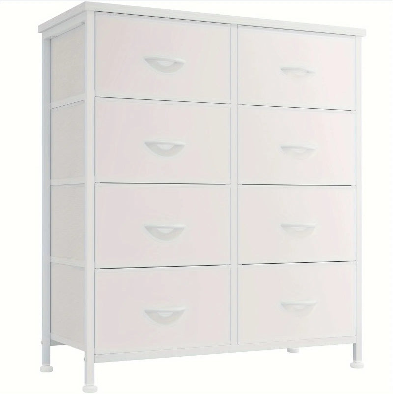 Tall 6-Drawer Dresser with Steel Frame | Bedroom & Nursery Storage