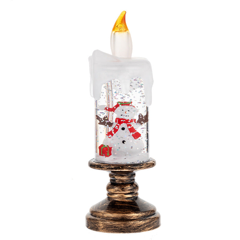 Christmas LED Candle Figurine Decorations – Santa, Snowman, Angel & More | 17 Style Options