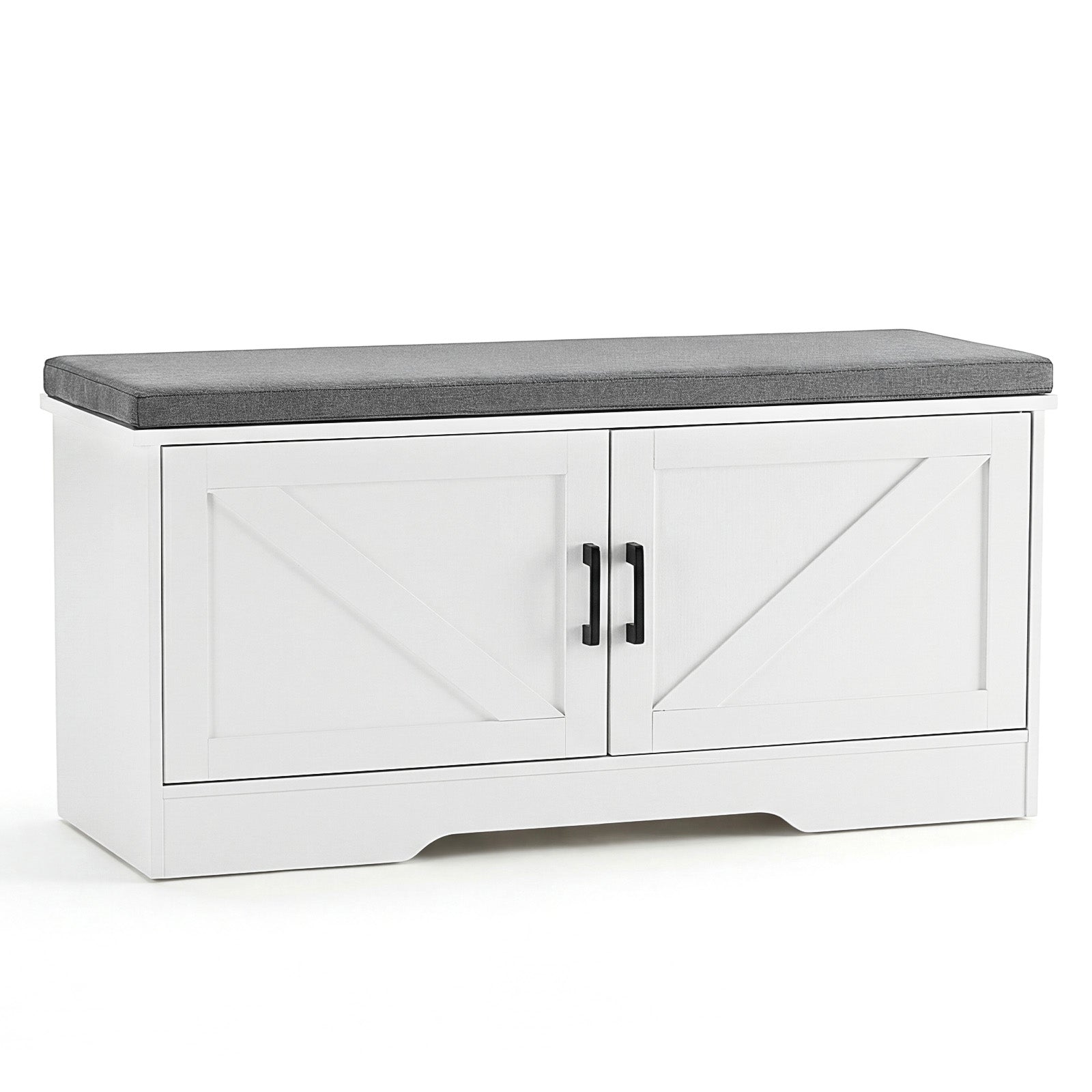 Wooden Shoe Storage Cabinet — Living Room & Entryway Organizer | 28”, 39” & 47”