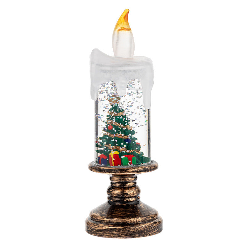 Christmas LED Candle Figurine Decorations – Santa, Snowman, Angel & More | 17 Style Options