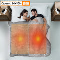 Electric Heated Fleece Blanket — 10 Heat Levels, Auto-Off, Machine Washable