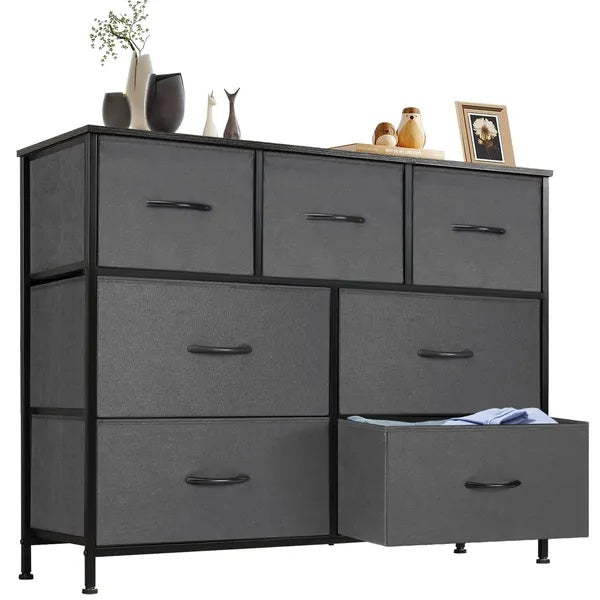 7-Drawer Fabric Dresser – Versatile Bedroom Storage Chest